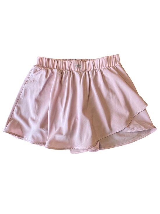ALO Yoga Dresses & Skirts - ALO YOGA Freestyle Skirt Ballet Pink Womens XS Skort Built-In Pocket Shorts